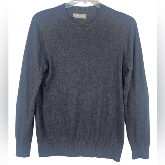 Men’s Everlane organic cotton Coolmax blend pullover sweater. Size medium GUC - Picture 7 of 9